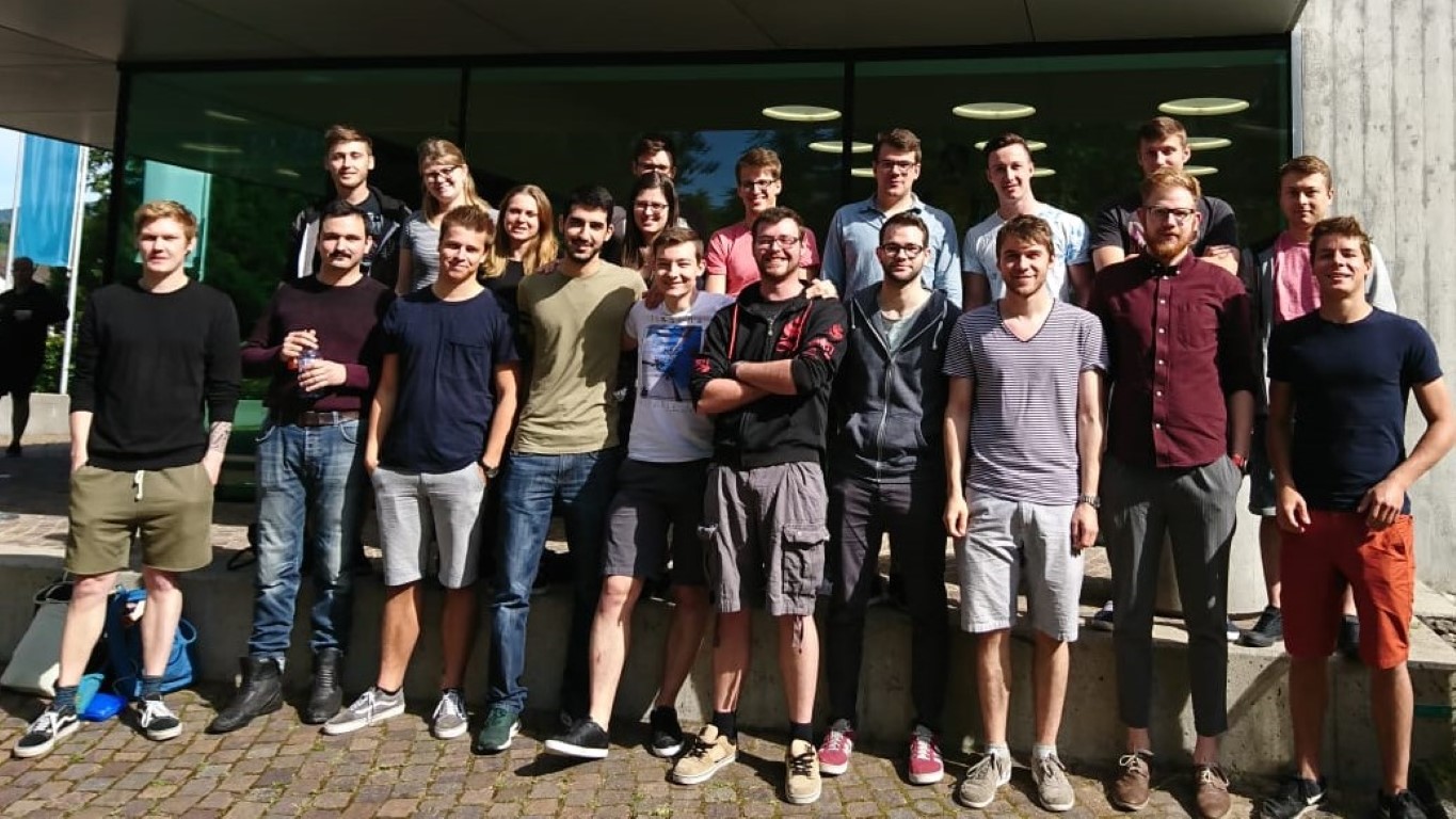 Berufsmaturitätsklasse im Jahr 2018