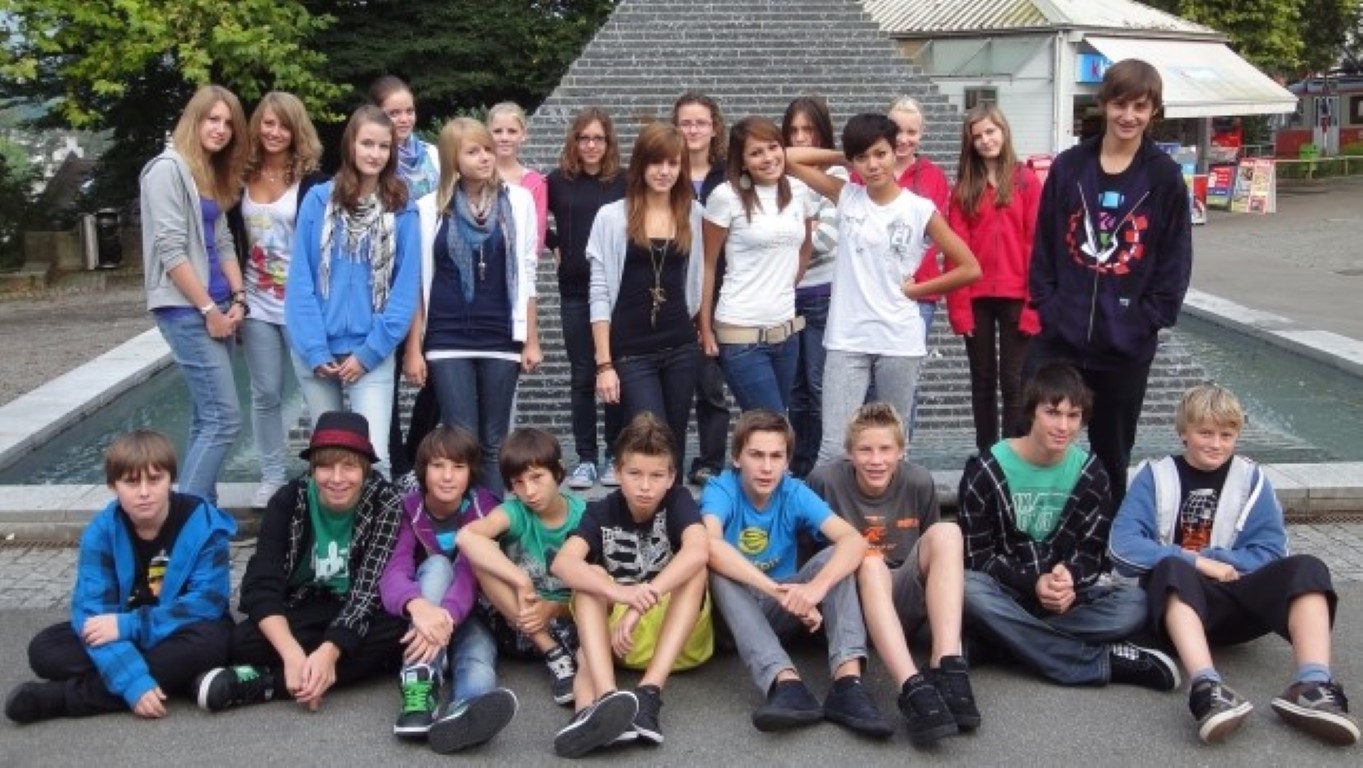 Bezirksschulklasse im Jahr 2010